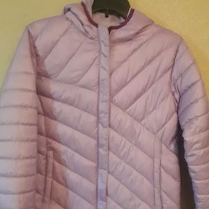 Girls Purple Columbia puffy jacket